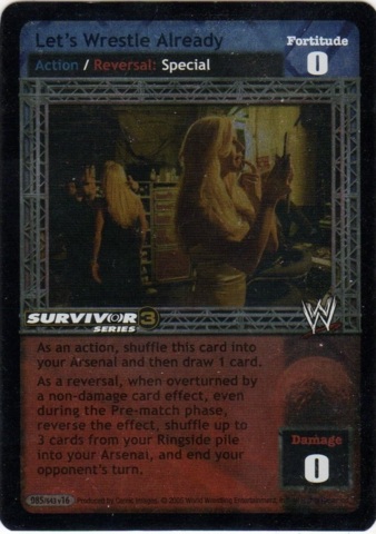Lets Wrestle Already (SS3) Foil